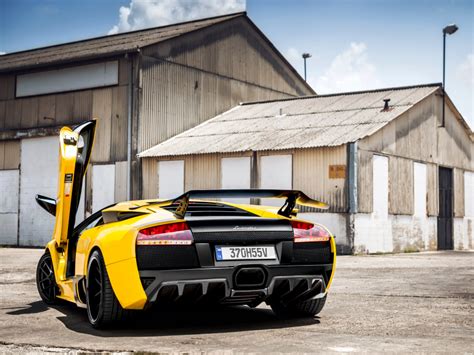 Обои ламборджини Golden Child тачка Lamborghini Murcielago Prestige