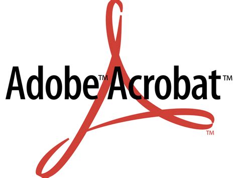 Adobe Acrobat Logo Png Transparent Logo