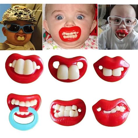 Aliexpress Com Buy Funny Baby Pacifier Mouth Big Lips Baby Pacifiers