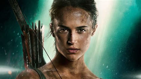 Alicia Vikander As Lara Croft In Tomb Raider 2018 Movie 4k Wallpaperhd