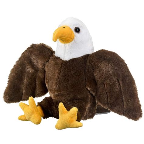 Wild And Wonderful Wildlife Artists Bald Eagle 10 Plush Puppet Toy