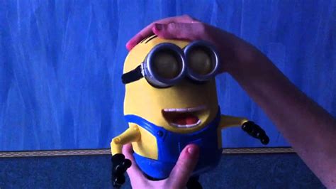 Despicable Me Minion Dave Talking Action Figure Youtube