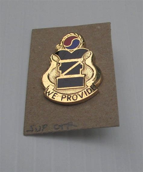 1 Support Center We Provide Dui Insignia Pin Us Army Insignia