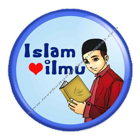 Lovebuttonbadge Islamic Button Badge Design