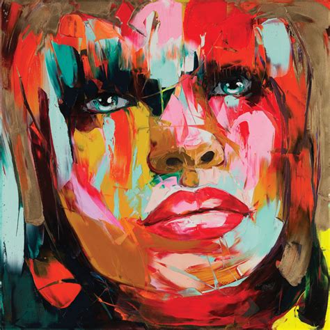 FranÇoise Nielly Ultra Vivid Portraits Fused Magazine