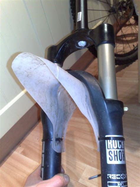 That's what diy is all about. Amazing! I want one! DIY front fender! | Singletrack Magazine Forum