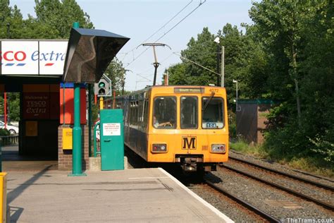 Picture Of Tyne And Wear Metro Station At Kingston Park Uk