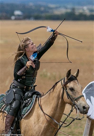 Skylar Anderson From The Rogue Mounted Archers And Ma3 Horse Archery