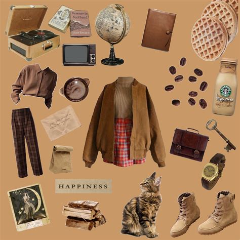 Brown Aesthetic Interesting Collage Vintage Aesthetic