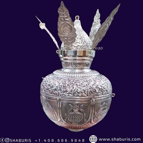 Kalsam In Silverpure Silver Kalasampure Silver Kalashpooja Kalashs