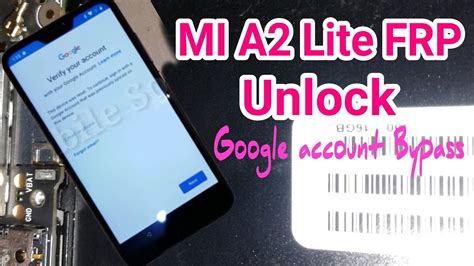 Mi A2 Lite Frp Lock Remove 100 Done With Frp Tool Youtube