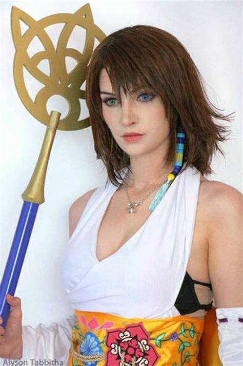 Summoner Yuna From Final Fantasy X Cosplay Done By Alysontabbitha