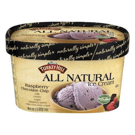 Turkey Hill Raspberry Chocolate Chip All Natural Ice Cream Fl Oz Shipt