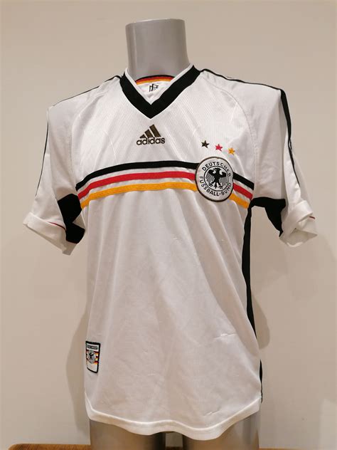 Vintage Germany World Cup 1998 1999 2000 Home Shirt Adidas Jersey Size