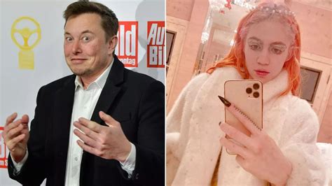 Elon Musk S Girlfriend Grimes Appears To Announce Pregnancy With Knocked Up Nude Photo