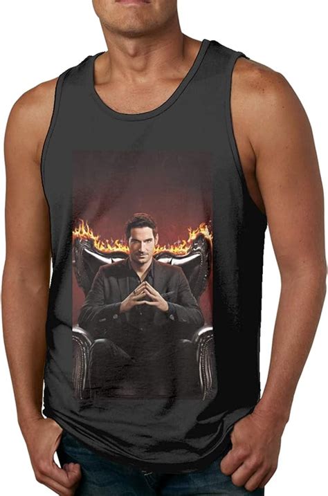 Clasisfh Lucifer Fashion Mens Sleeveless Vest T Shirt