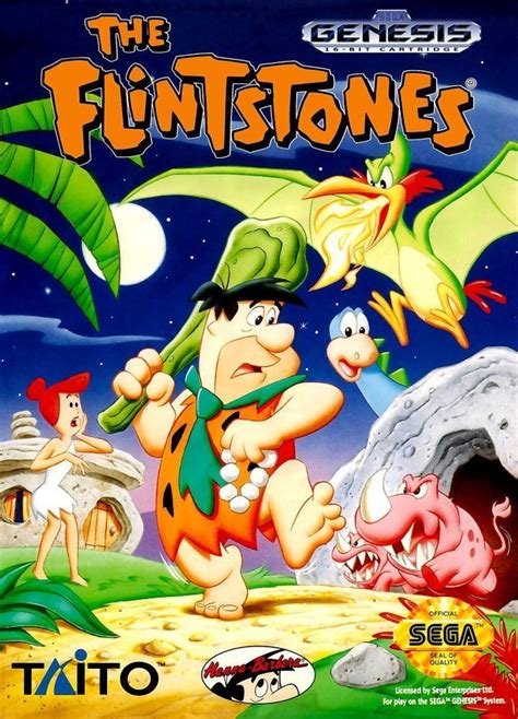 А помнишь мы играли The Flintstones 1993 г Sega Ретро обзор Пикабу
