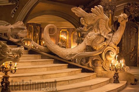 Behind The Scenes Photos Of The Ballroom From Beauty And The Beast
