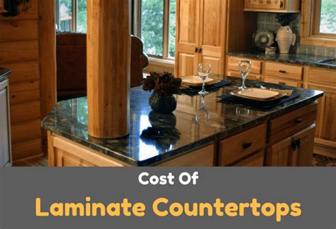 Homeowners report that the average laminate countertop installation costs $1,207, or between $790 and $1,623 total. How Much Does Laminate Countertops Cost (2020)