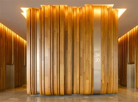 The color is gorgeous, but what makes it really stand out is the golden jewels of detail…hardware. Pacific Place | Hospital interior design, Lobby interior ...