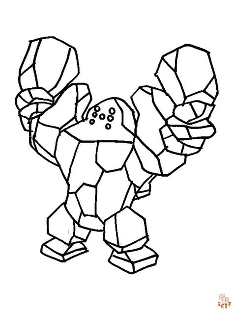 Registeel Coloring Pages