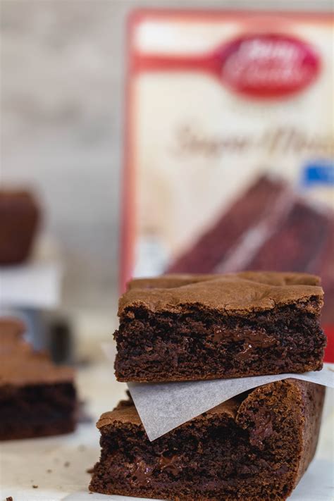 The Best Brownies With Cake Mix Lifestyle Of A Foodie