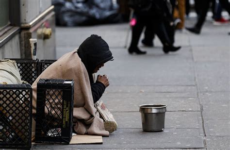 Nyc Rise In Homeless Is One Of The Biggest In The Us Wsj