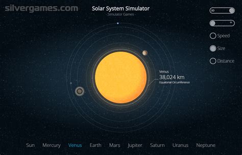 Solar System Simulator Online 2d3d Simulation Of Sun And Planets