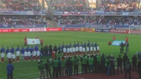 Emocionáte De Nuevo Así Sonó El Himno Argentino En El Debut De La Copa