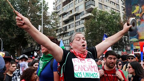 Chile Protests More Than One Million Bring Santiago To A Halt Chile