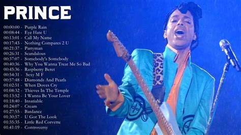 The Best Of Prince Album Ever Prince Greatest Hits Playlist Of All