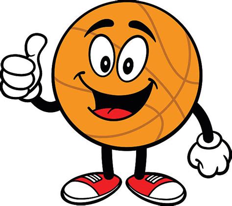 Cartoon Of Funny Basketball Clip Art Vector Images And Illustrations