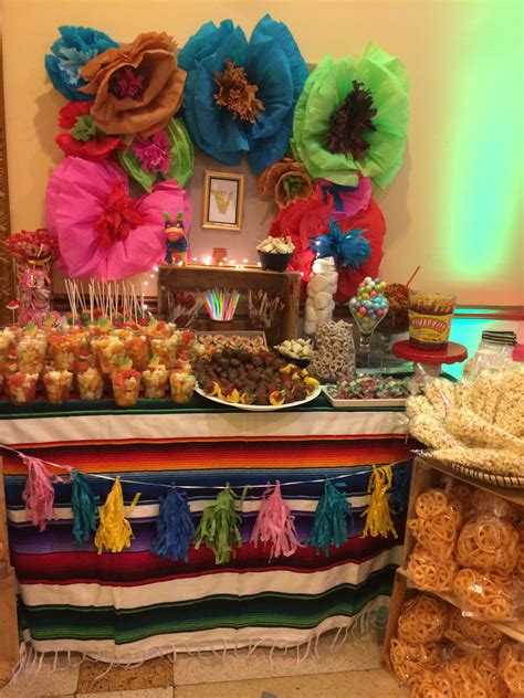 Sweet Mexican Table Mexican Party Theme Fiesta Mexicana Mexican