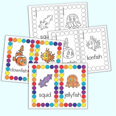 Free Printable Ocean Theme Roll And Count Mats Preschool Math Activity