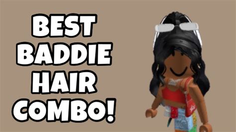 How To Make The Best Roblox Baddie Hair Combos Baddie Hair Combos