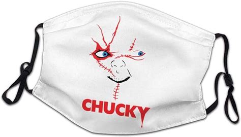 Chucky Doll Chucky Face Mask Washable Child Dust Masks Face Protection