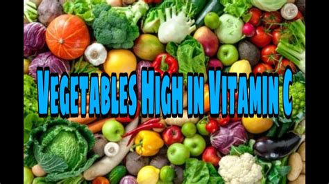 One cup (248 grams) of orange juice provides 496 mg of. Vegetables High in Vitamin C - YouTube