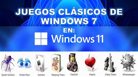 🎮instalar Los Juegos ClÁsicos De Windows 7 En Windows 11 2022