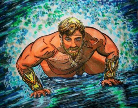 Aquaman Justice League Gay Nude 11 X 17 Print Fan Art EBay