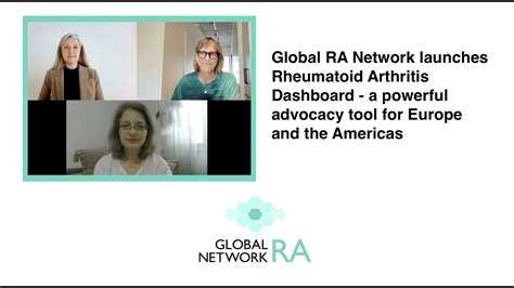 Global Ra Network Launches Rheumatoid Arthritis Ra Dashboard Youtube