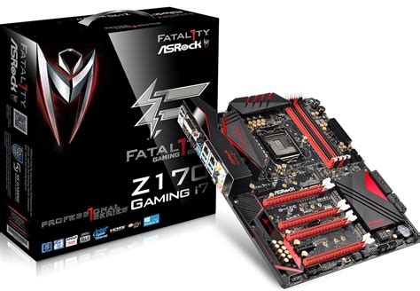 Asrock Announces The Fatal1ty Z170 Professional Gaming I7 Motherboard