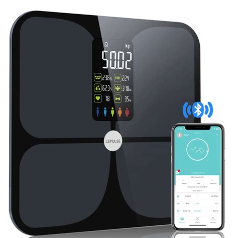 Wellue Smart Scale 15 Body Composition Monitor Bathroom Bmi Scale