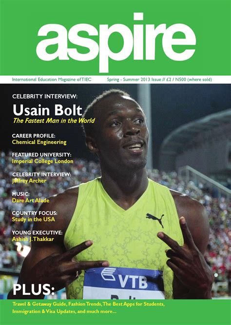 Aspire Magazine Springsummer 2013 By Aspire 2013 Issuu