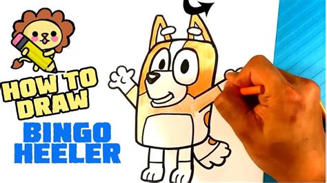 How To Draw Bingo Bluey Official Website In 2022 Cute Drawings For
