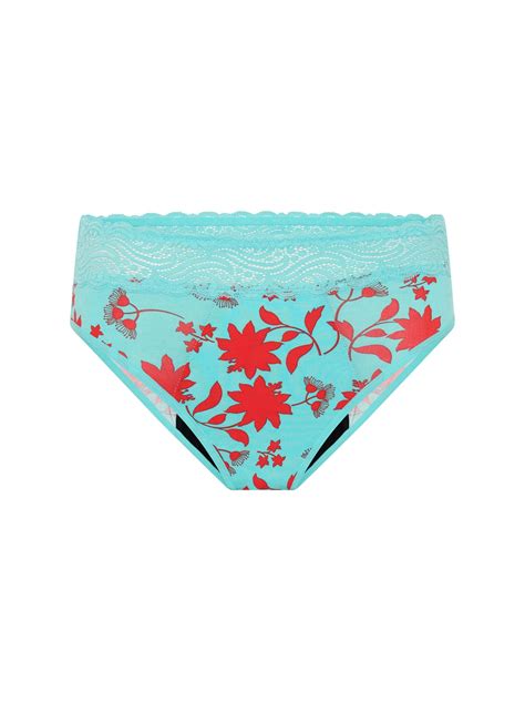 Menstruační Kalhotky Modibodi Sensual Hi Waist Bikini Maxi Wildflower