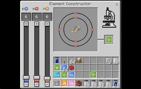 Chemistry In Minecraft Level 1 Experiment With Atoms Molecules