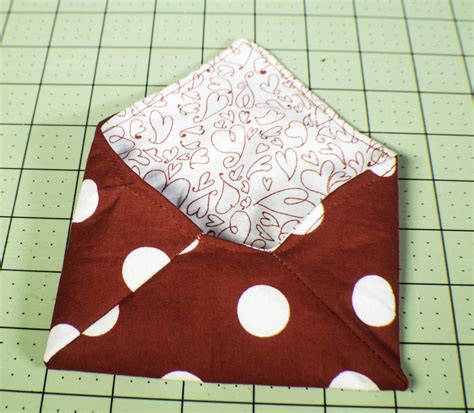 Blue Jean Quilts Envelope Tutorial Diy And Crafts Paper Crafts