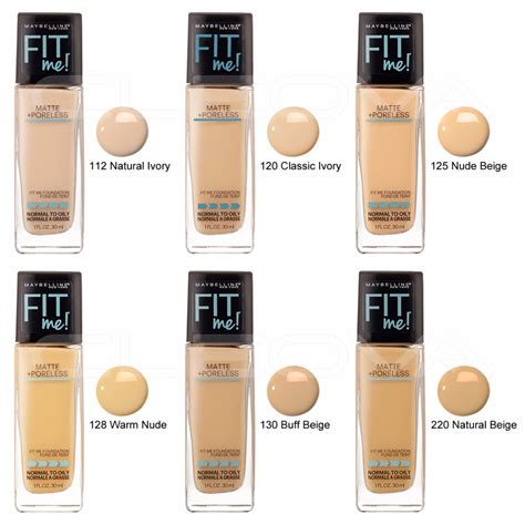 Maybelline Fit Me Matte Poreless Foundation Review Shades 48 Off