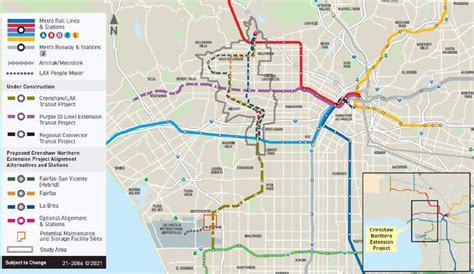 Metro Launches Environmental Review For Crenshaw Line Northern