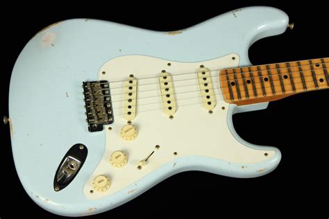 Fender Custom 1956 Limited Stratocaster Relic Faded Sonic Blue Sn